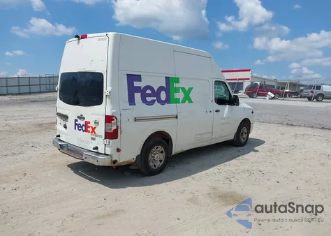 2013 Nissan Nv Cargo Nv2500 Hd Sv V6 from USA, damaged, VIN 1N6BF0LY5DN108676